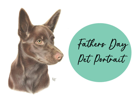 Father's Day Pet Portrait
