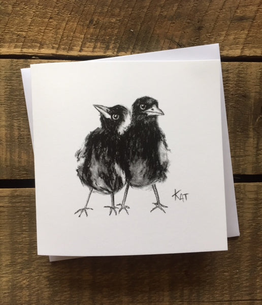 Puffin and Panda Print