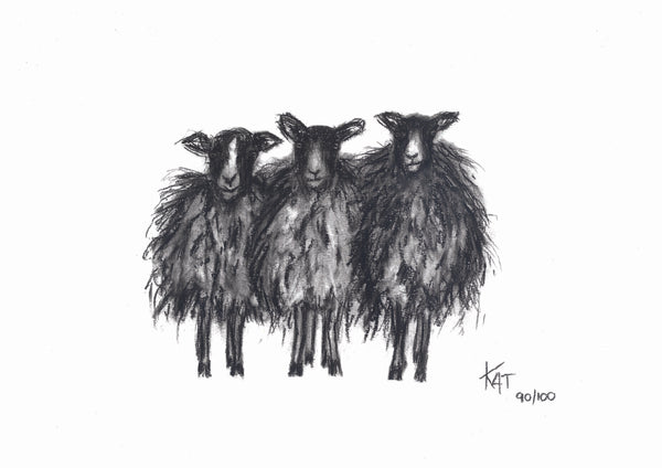 Olga, Helga and Wilga Print